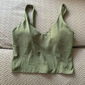 lululemon athletica Green Tank Top